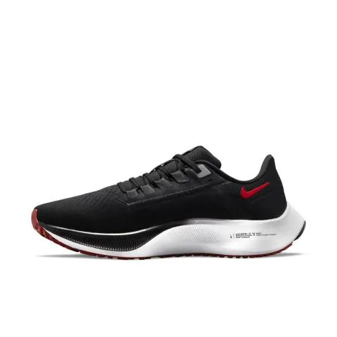 Nike Air Zoom Pegasus 38 Black/Red Men's Running Shoes CW7356-008.