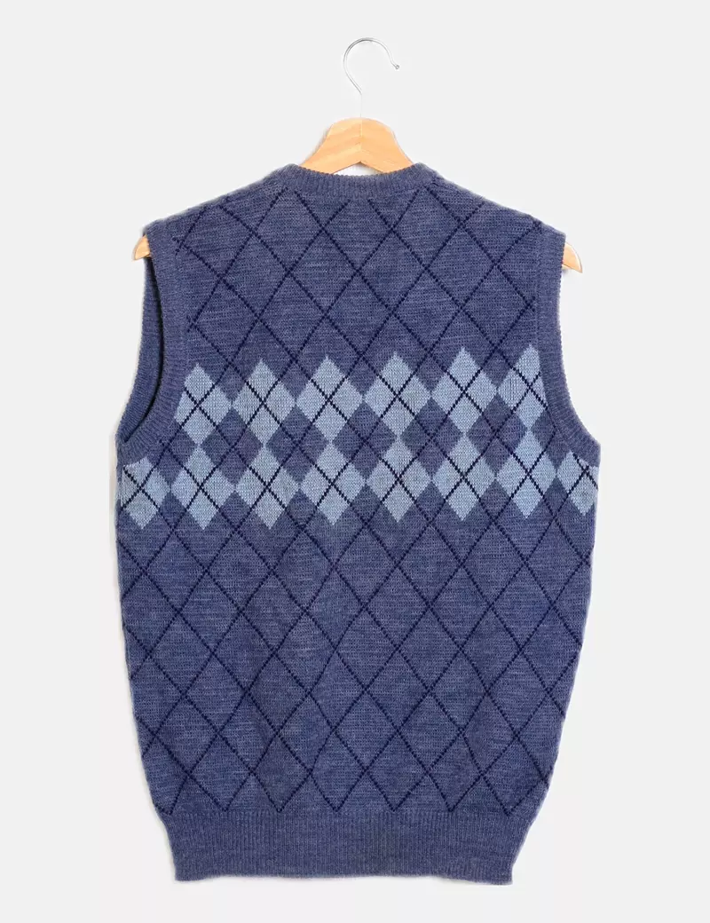 NoName Printed Blue Vest