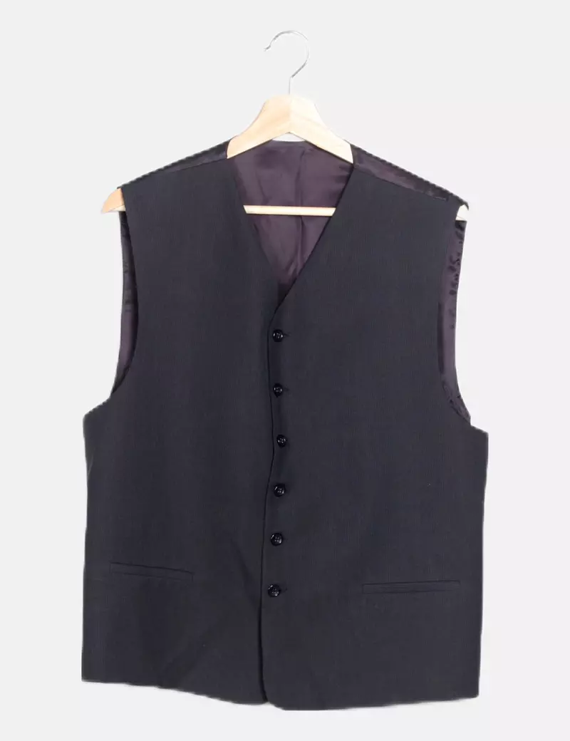 Blue Navy NoName Chaleco Dress Vest