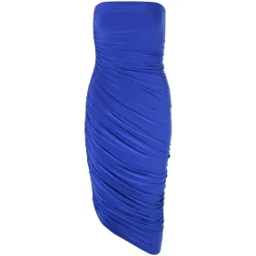 One-Shoulder Blue Diana Dress