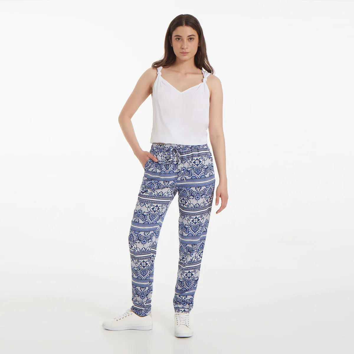 Printed Jogger Pants