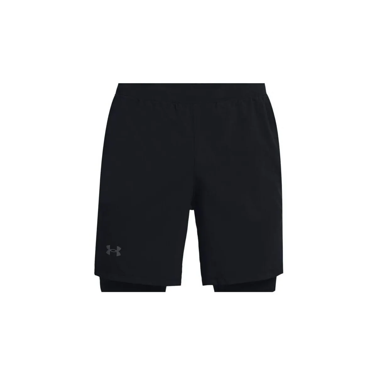 Launch Run 2-in-1 Shorts Men Black / Reflective