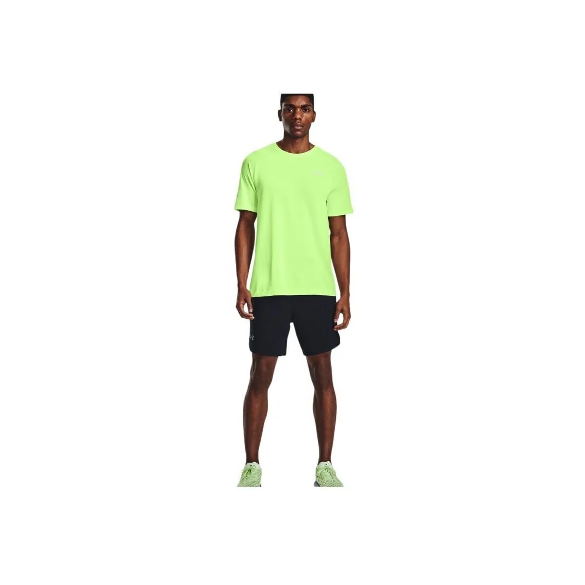 Launch Run 2-in-1 Shorts Men Black / Reflective