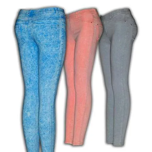 Push Up Effect Women's Pants Sizes S,M,L,XL. Ref. 1102.