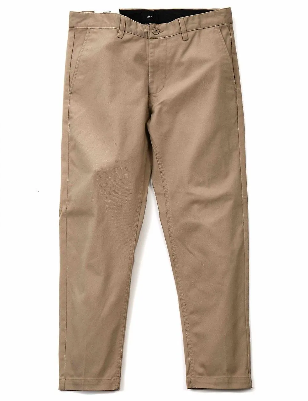 Obey Clothing Men's Straggler Flood Pants - Khaki