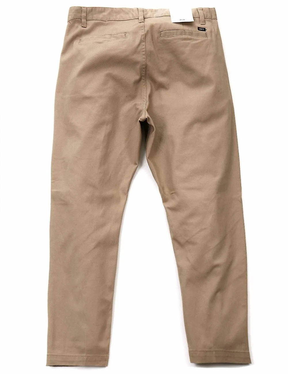 Obey Clothing Men's Straggler Flood Pants - Khaki