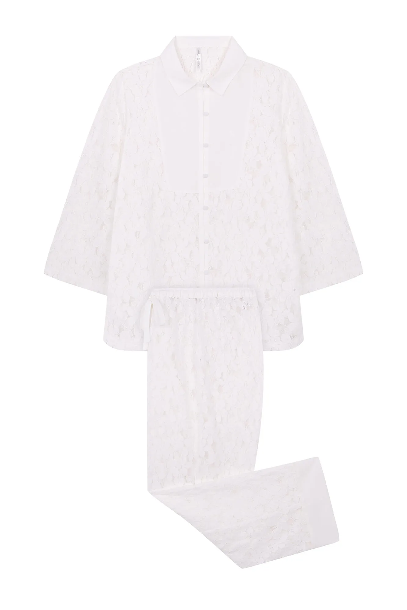 Embroidered Swiss Camisole Pajama