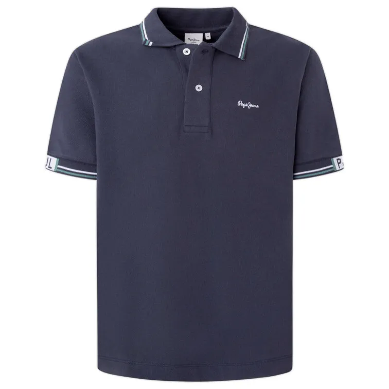 Polo Shirt with Embroidered Logo for Men by Pepe Jeans.