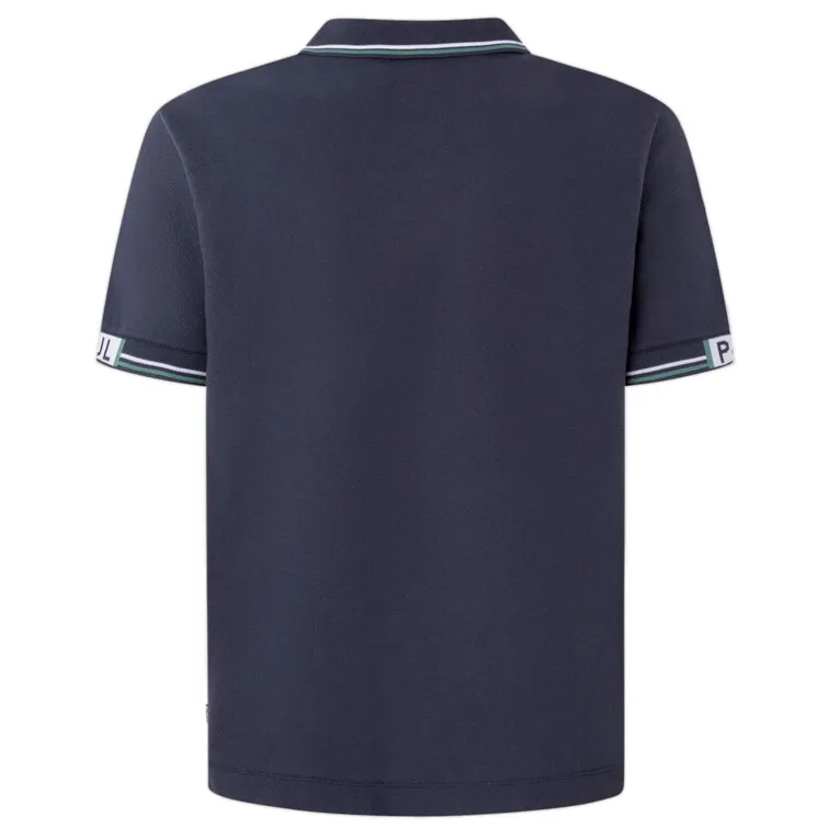 Polo Shirt with Embroidered Logo for Men by Pepe Jeans.