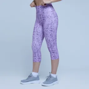 Printed Sporty Capri Leggings