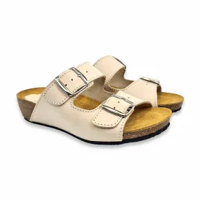 Sandalias Mujer Bio Piel Blusandal - Arena 701BLU