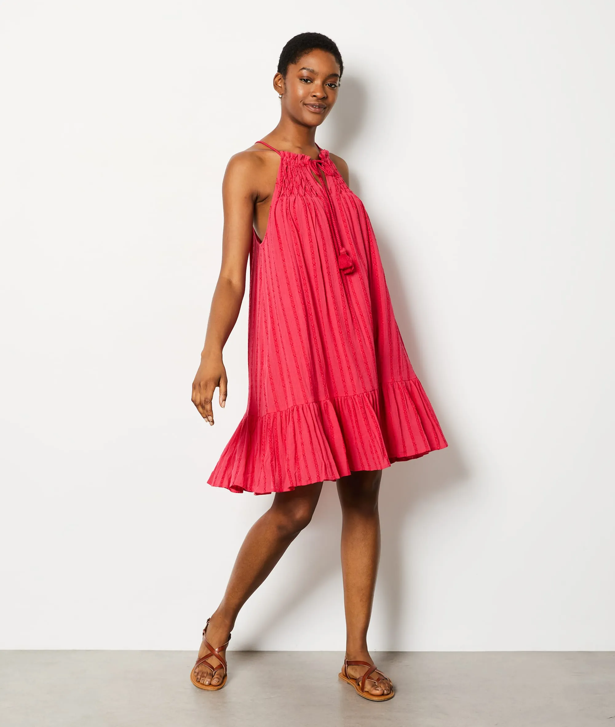 Short Flowy Dress CYNTHIA PETUNIA - ETAM