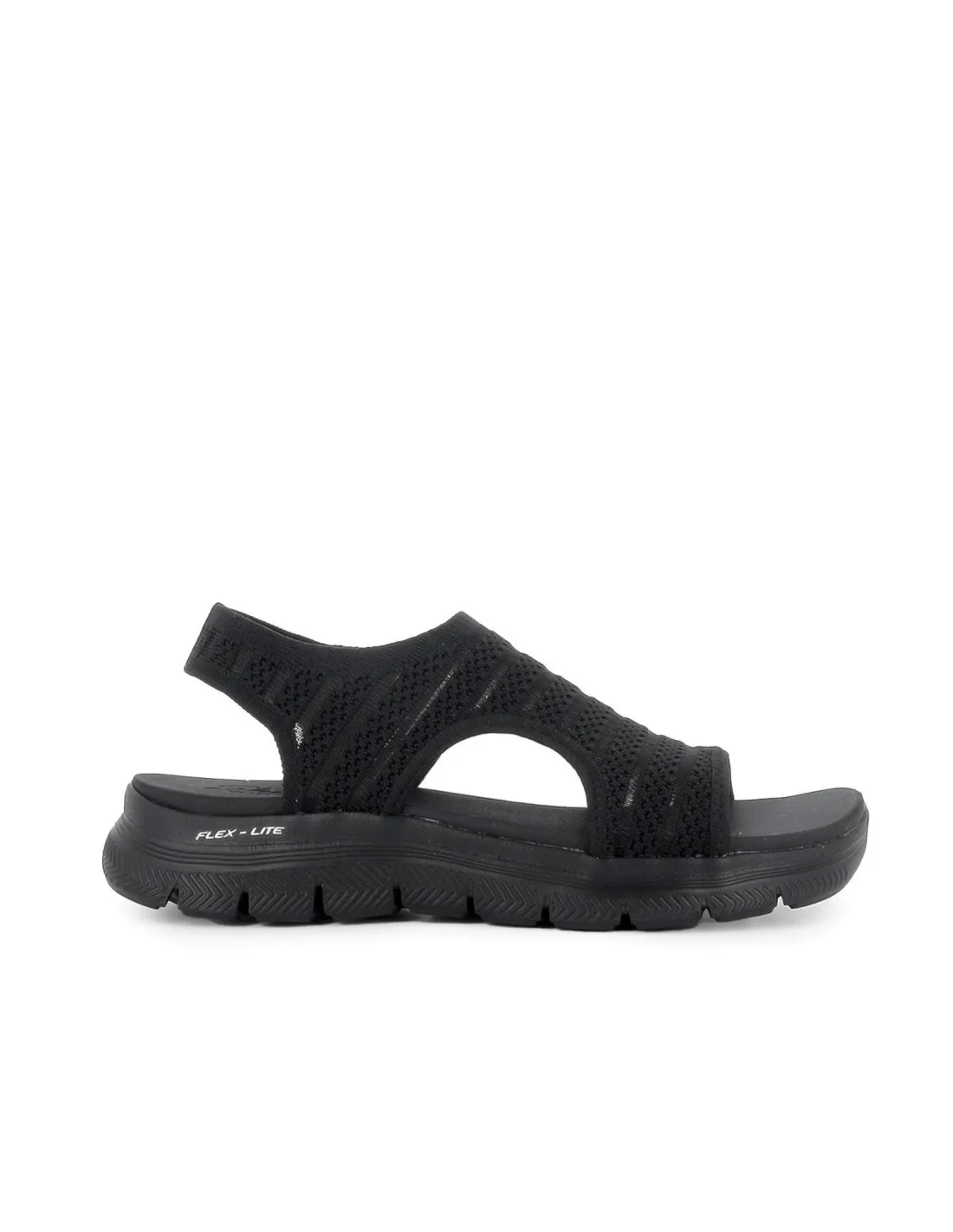 Skechers women's lightweight black sports sandals