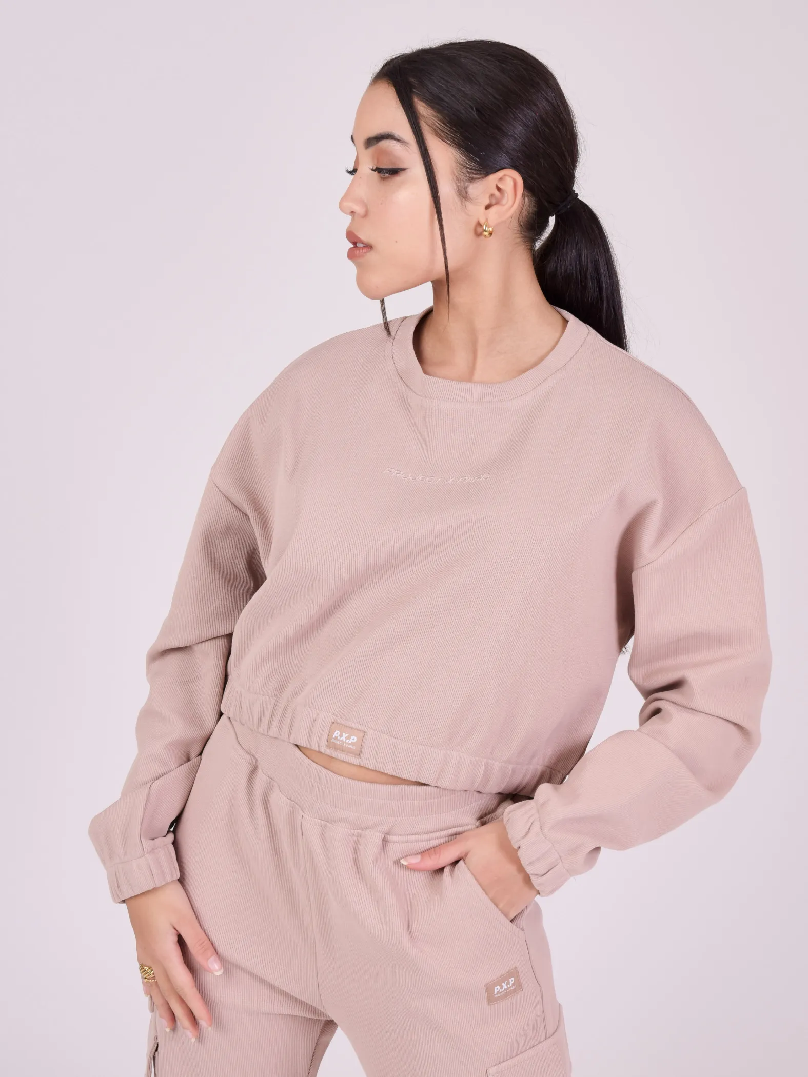 Comfy Elastic Sweatshirt.