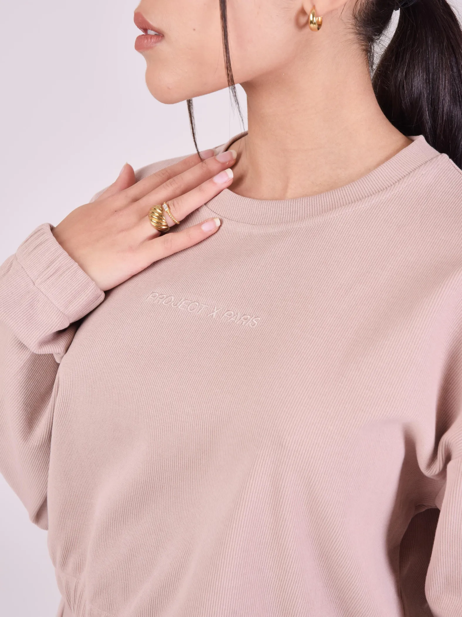 Comfy Elastic Sweatshirt.