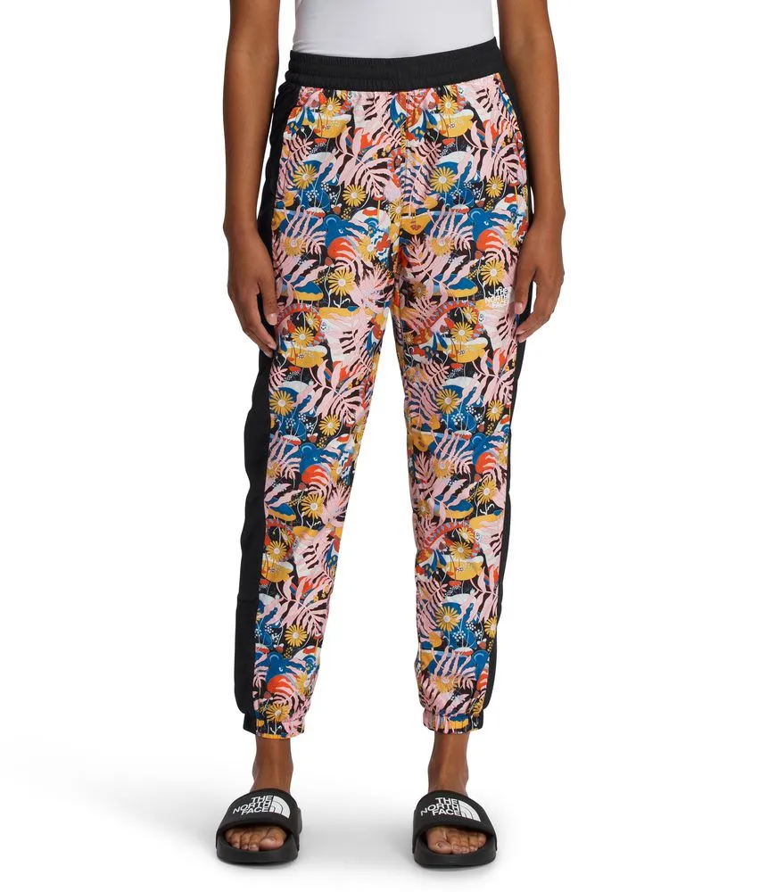 The North Face Women's Pink Printed Hydrenaline 2000 Pants.