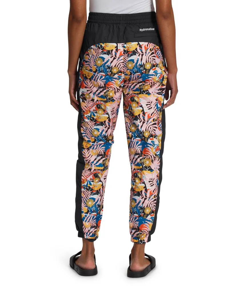 The North Face Women's Pink Printed Hydrenaline 2000 Pants.