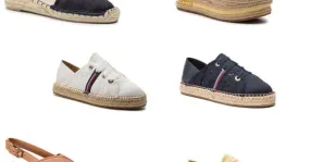 Tommy Hilfiger women's espadrilles stock.