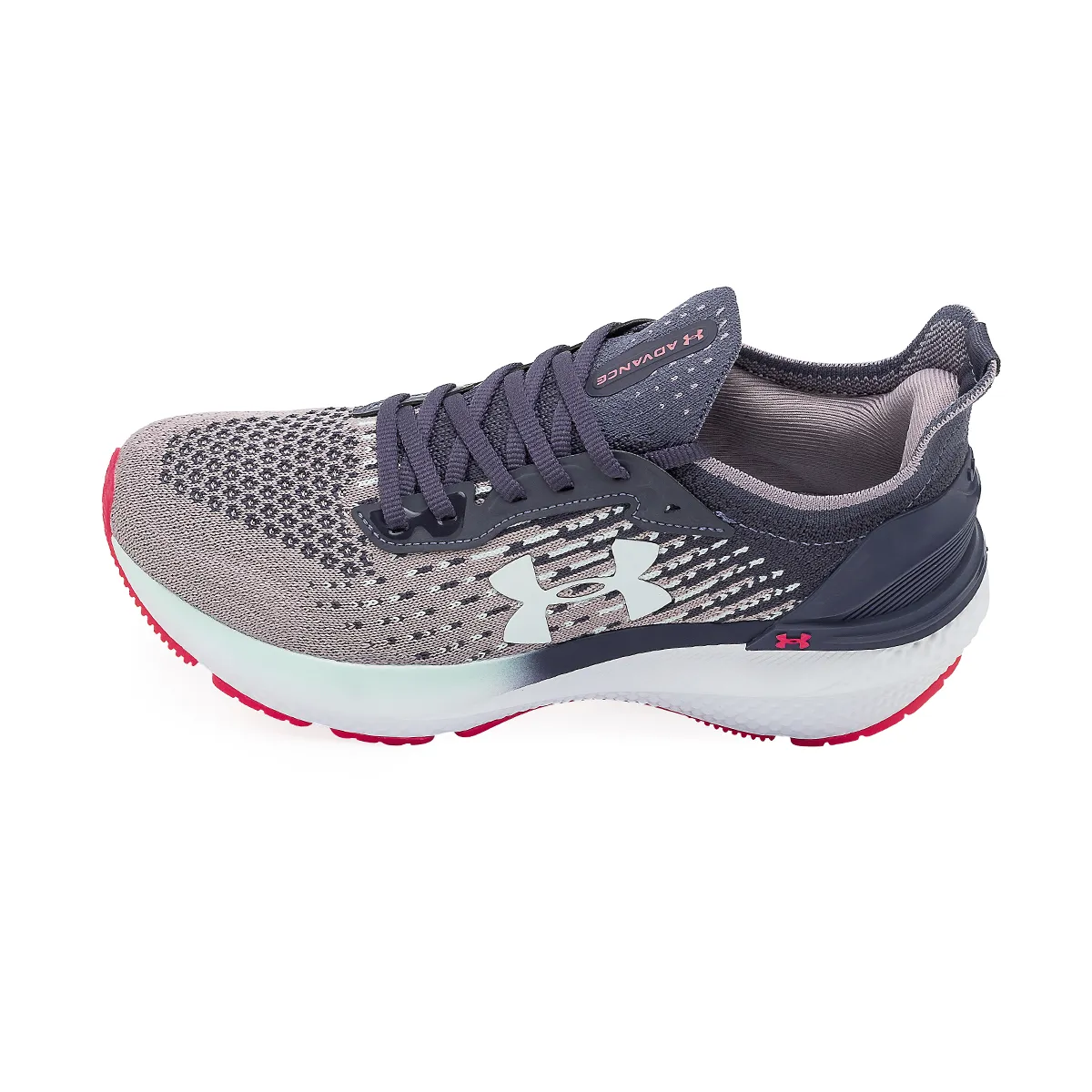 Under Armour Charged Advance Mujer Rosa Running Shoes.