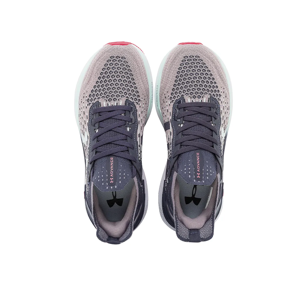 Under Armour Charged Advance Mujer Rosa Running Shoes.