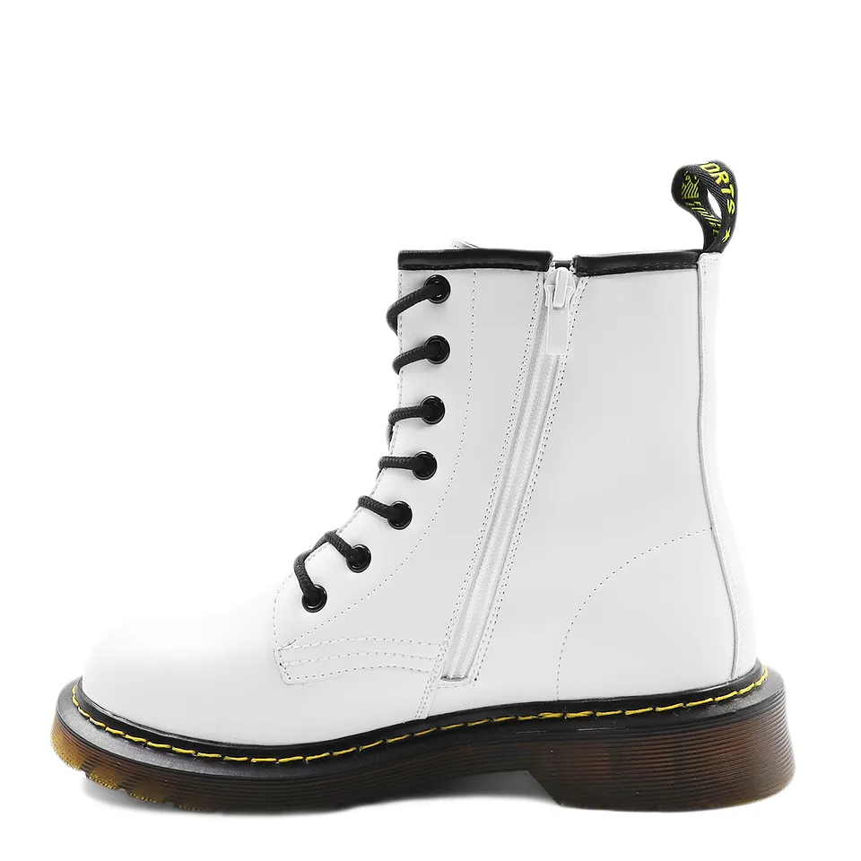 White Combat Boots 06