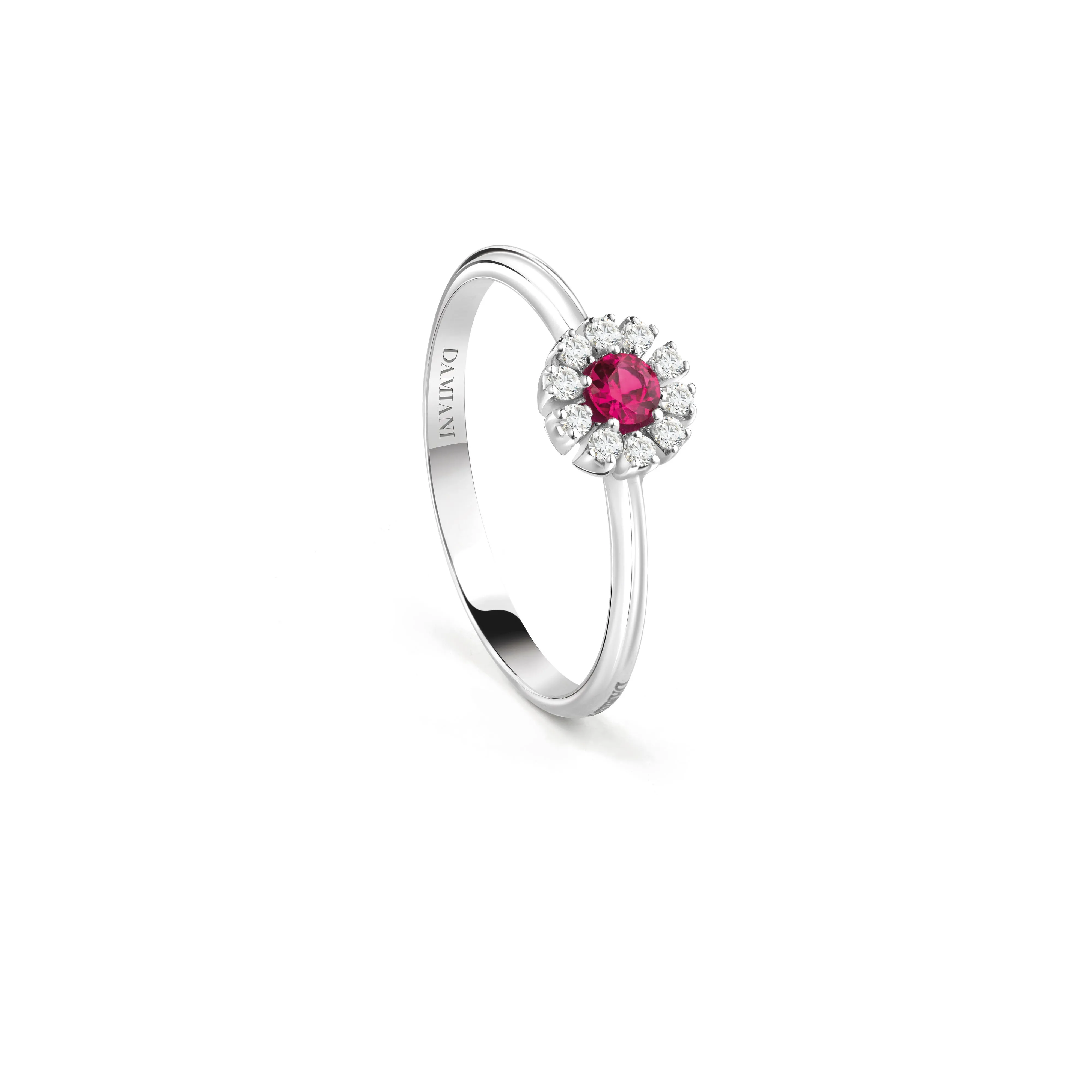 White Gold Ring with Diamonds and Ruby - Results: about 1,780,000 results