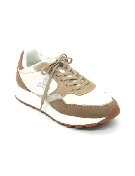 Women's beige Scalpers Gina sneakers