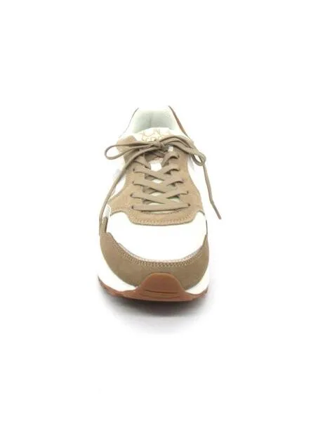 Women's beige Scalpers Gina sneakers