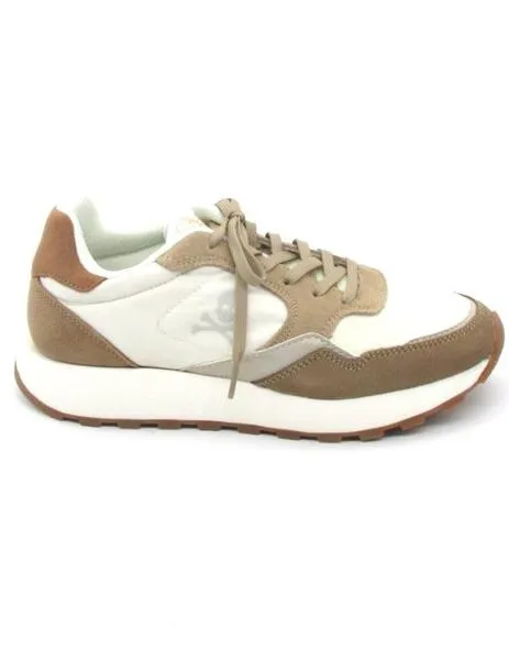 Women's beige Scalpers Gina sneakers