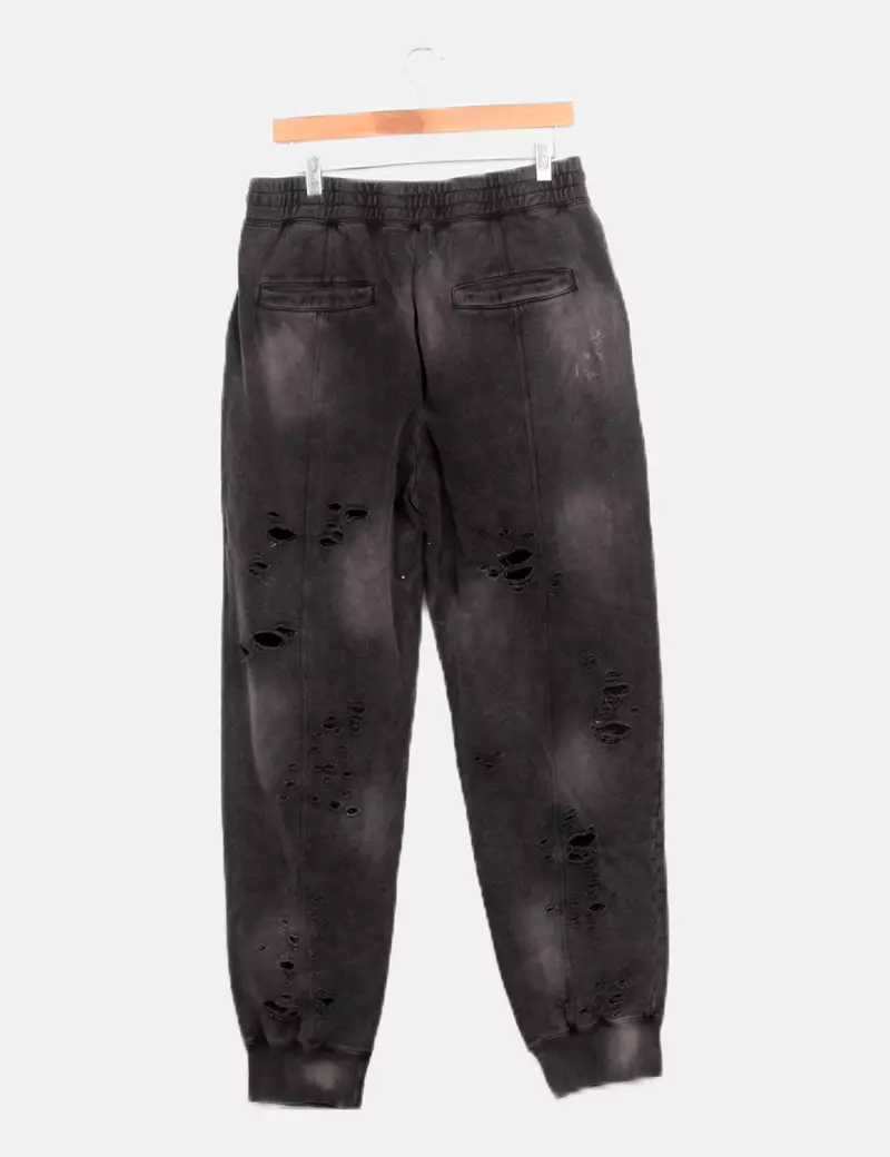 Black Faded XVESSEL Joggers