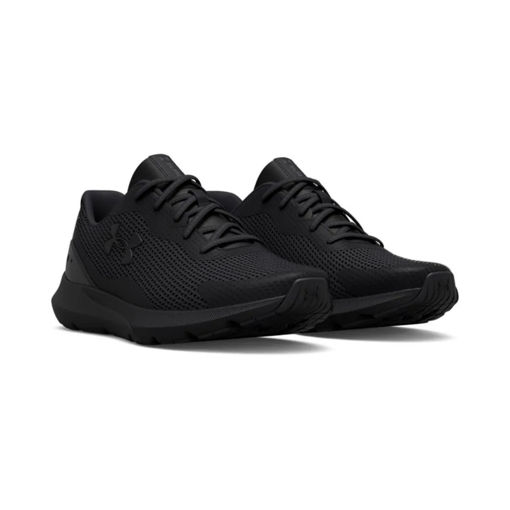 Under Armour Surge 3 Black Men's Athletic Sneakers 3024883-002