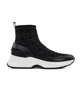 Zapatillas Lily 16 monograma negro -> Black monogram Lily 16 sneakers