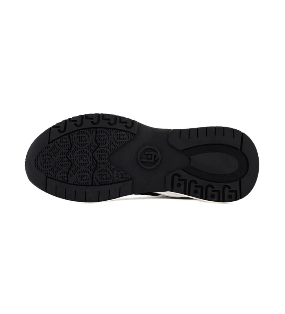 Zapatillas Lily 16 monograma negro -> Black monogram Lily 16 sneakers