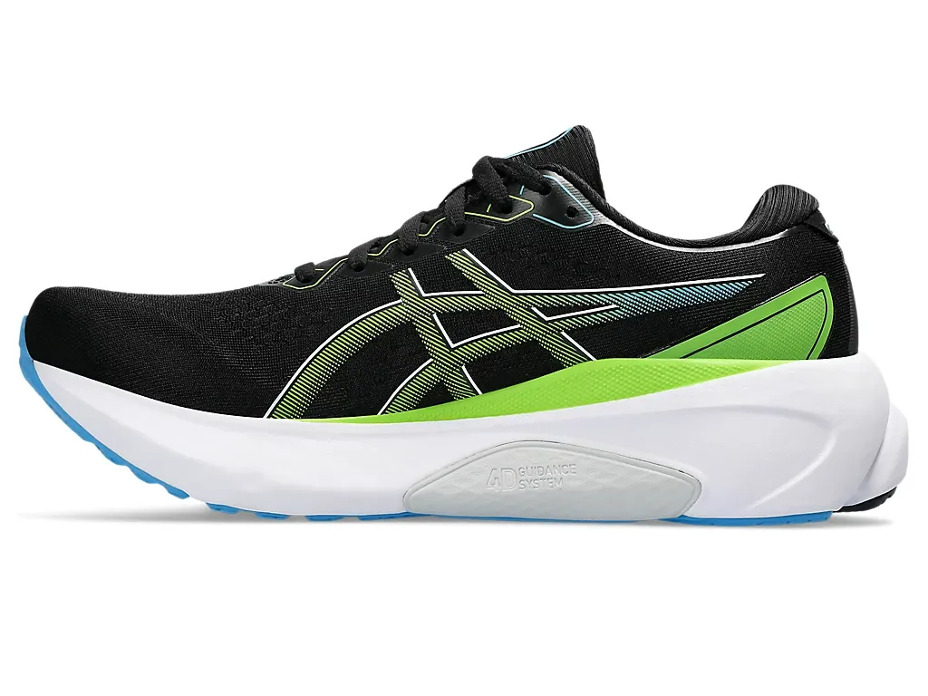 Asics Gel-Kayano 30 Black Men's Running Shoes.