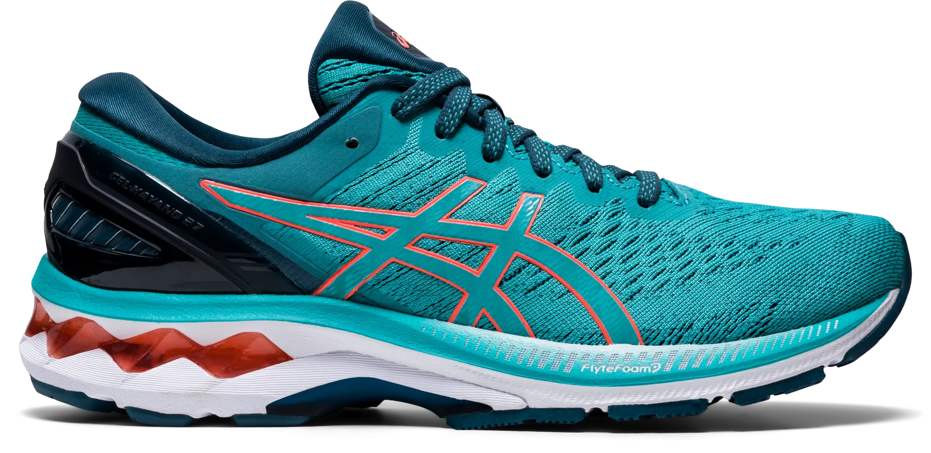 Asics Gel-Kayano 27 Calipso Women's Running Shoes.