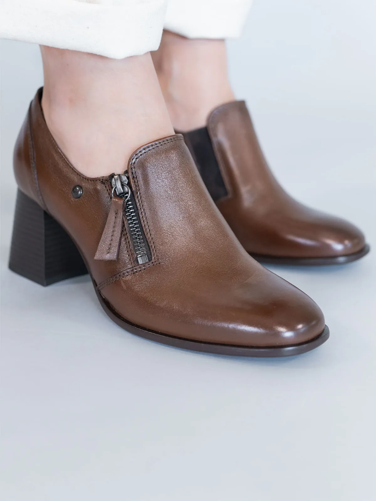 Brown Leather Women's Pomell Shoe