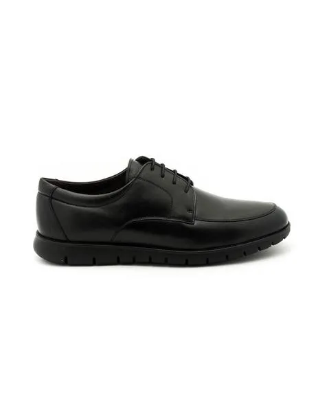 black leather zapato esteve 1349