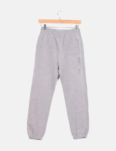 Gray Zara Jogger Pants