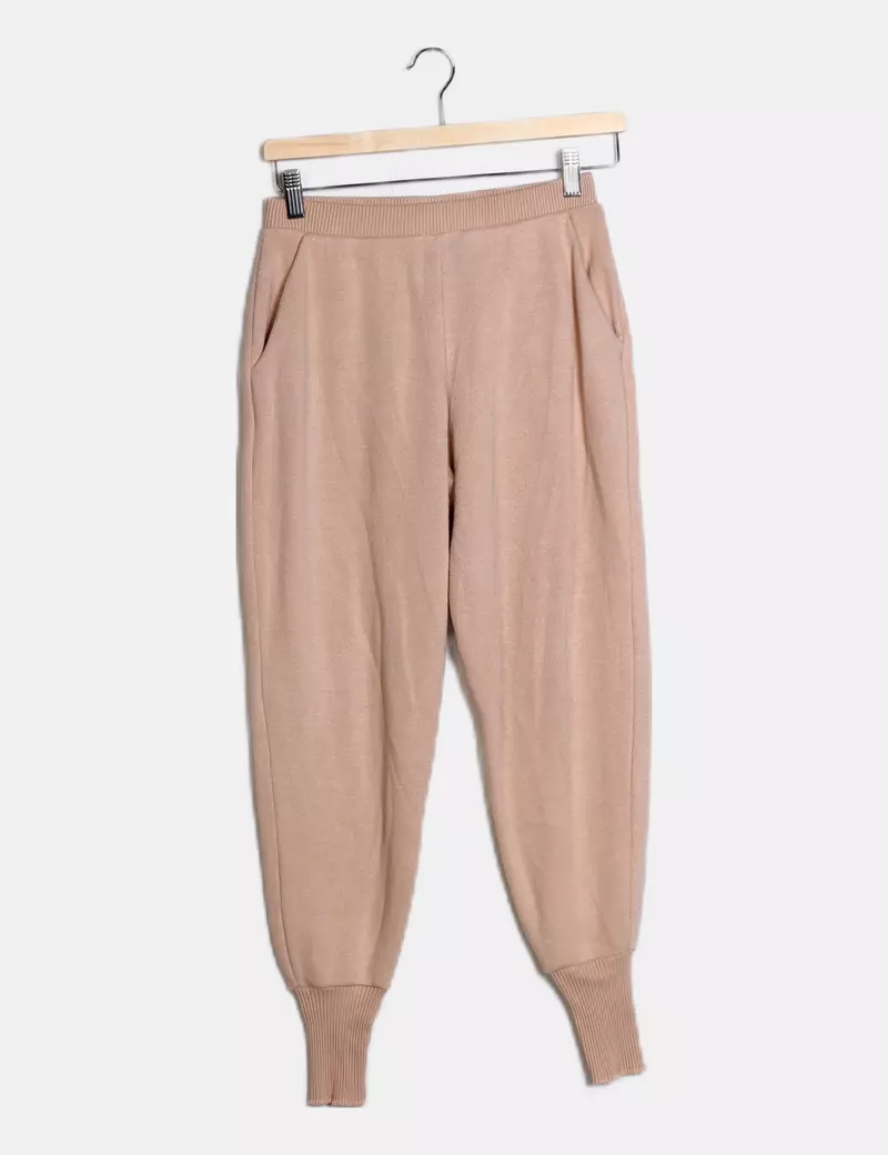 Zara Light Brown Jogger Pants